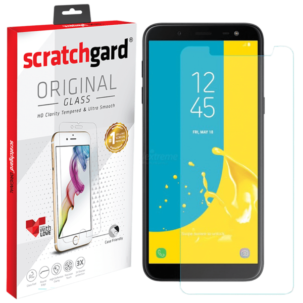 Samsung Galaxy J6 Plus Tempered Glass Screen Protector - Full Touch Sensitivity